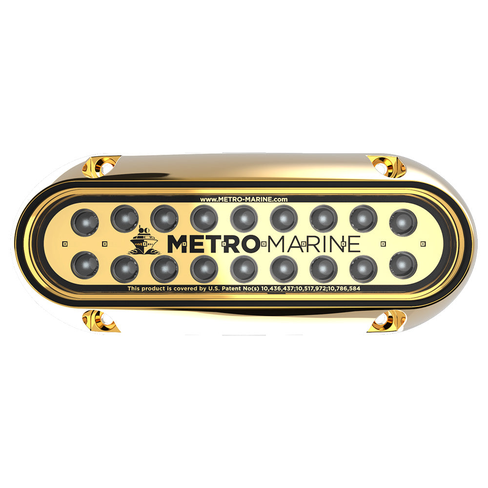 Metro Marine High-Output Elongated Underwater Light w/Intelligent Monochromatic LED's - Blue, 90° Beam