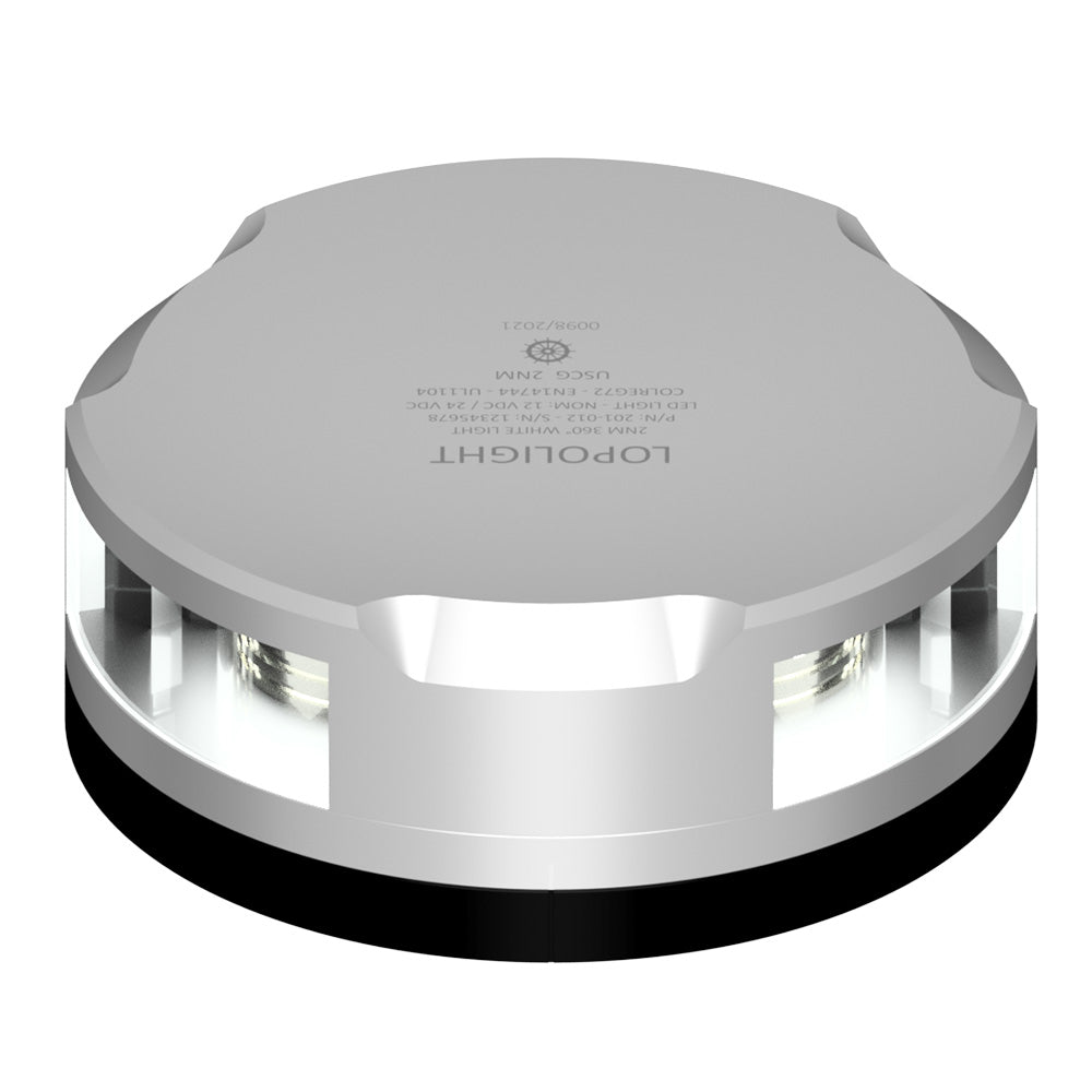 Lopolight Masthead/360-Degree Light - 3NM - Silver Housing w/FB Base