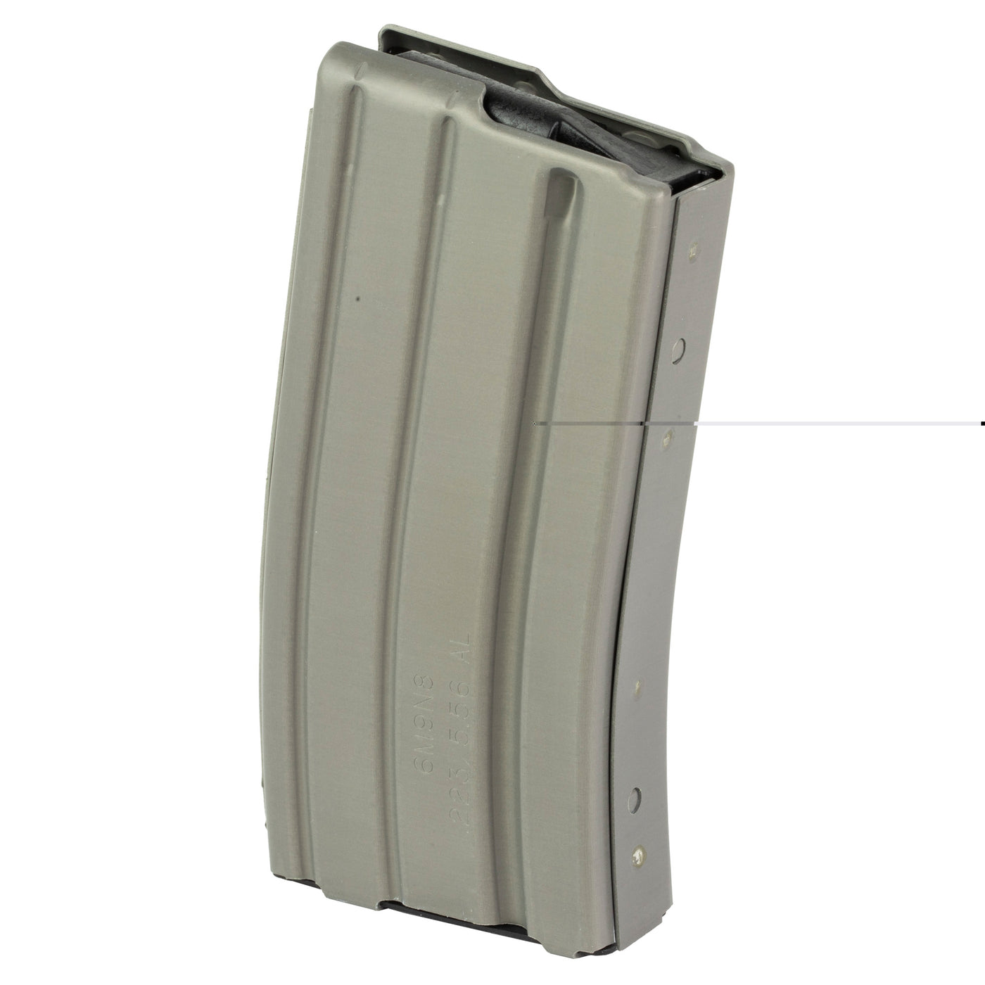 Duramag 20rd 5.56 Alum Mag Gy/or