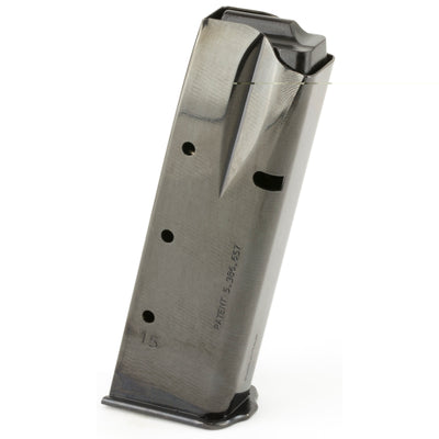 Mec-Gar Browning HP 9mm 15rd Flush Fit Blued Magazine