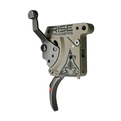 Rise Trigger Reliant Pro Rem - 700 1-3lb Curved W/bolt Rls