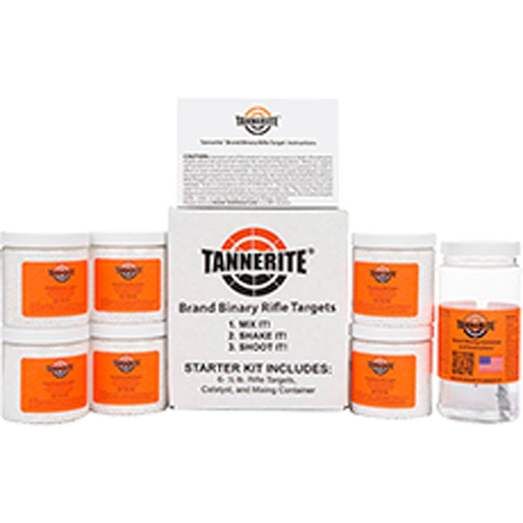 Tannerite Starter Kit, Tan Str   Starter 6  1/2lb   24 Targets  4 Cs