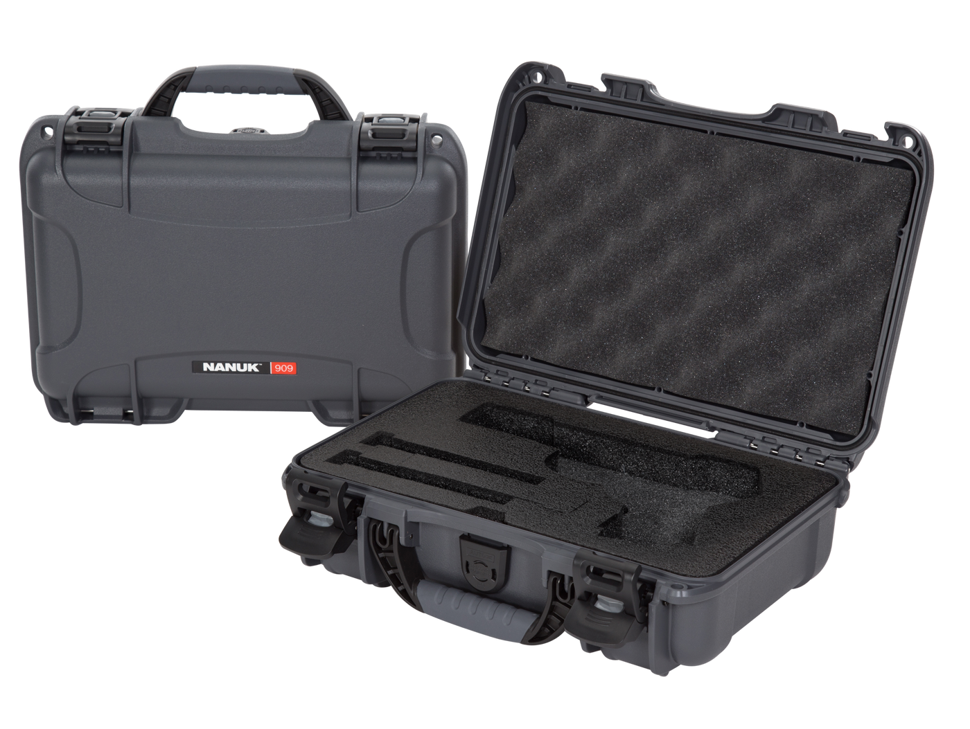 Nanuk (plasticase Inc) 909, Nanuk 909clasg7 Nanuk Case W/classic Gun Graphite