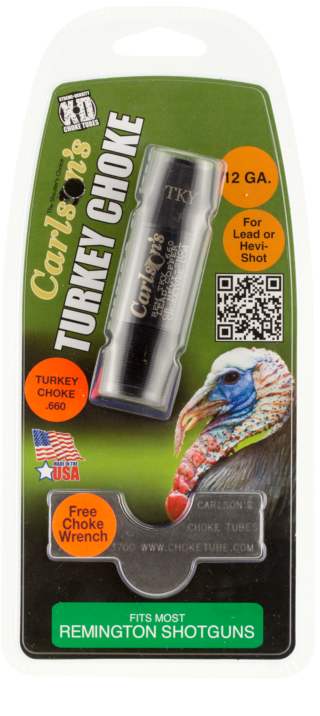 Carlsons Extended Turkey Choke Tubes 12 Ga. Beretta/benelli Mobil .665