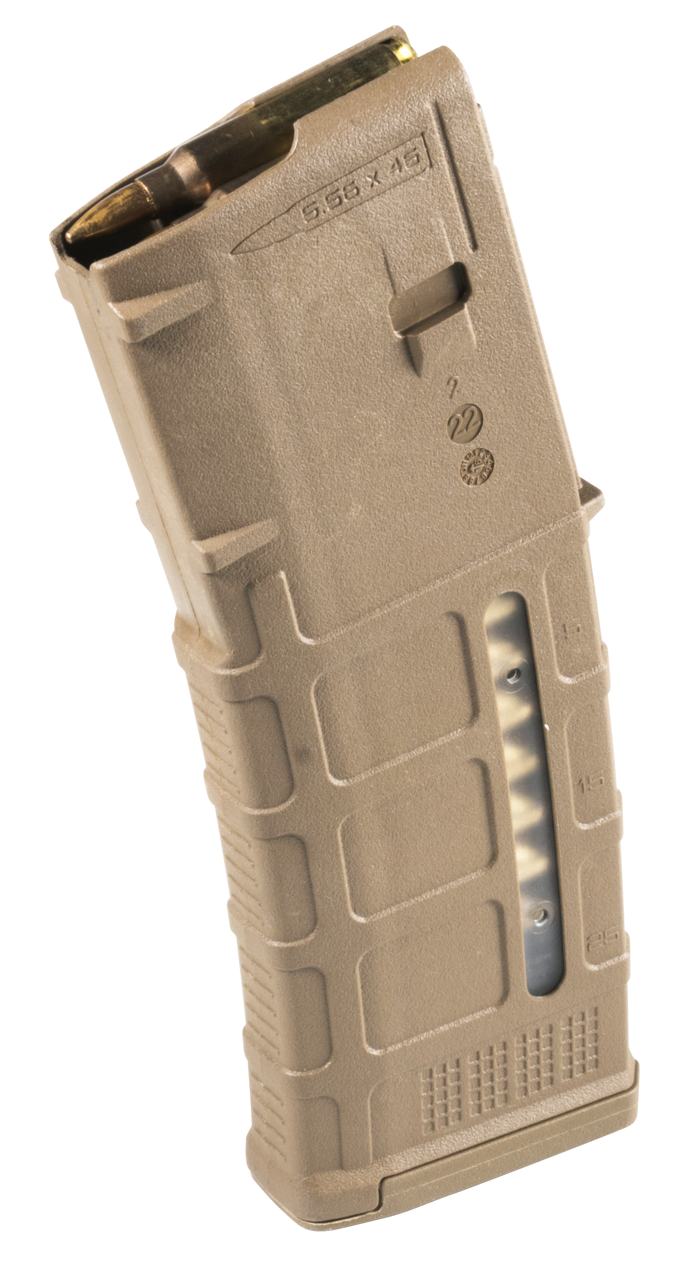 Magpul Magazine Pmag 5.56x45 - 30rd Gen M3 Window Coyote Tan