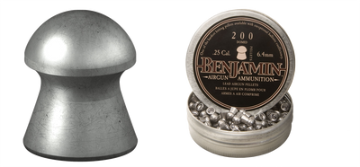 Benjamin 25 Cal. Pellet 27.8gr - Domed 200-pack