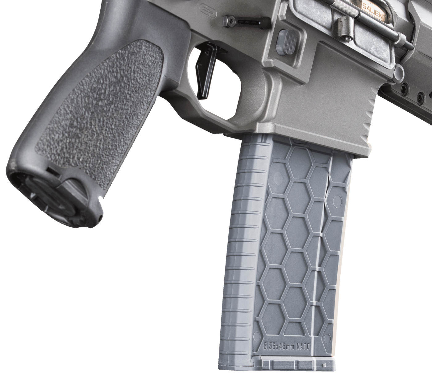 Hexmag Magazine Ar-15 5.56x45 - 30rd Gray Polymer Series 2