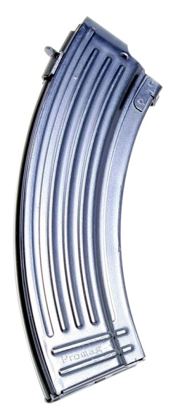 Promag Polymer Magazine Ak-47 7.62x39mm Blued 30 Rd.