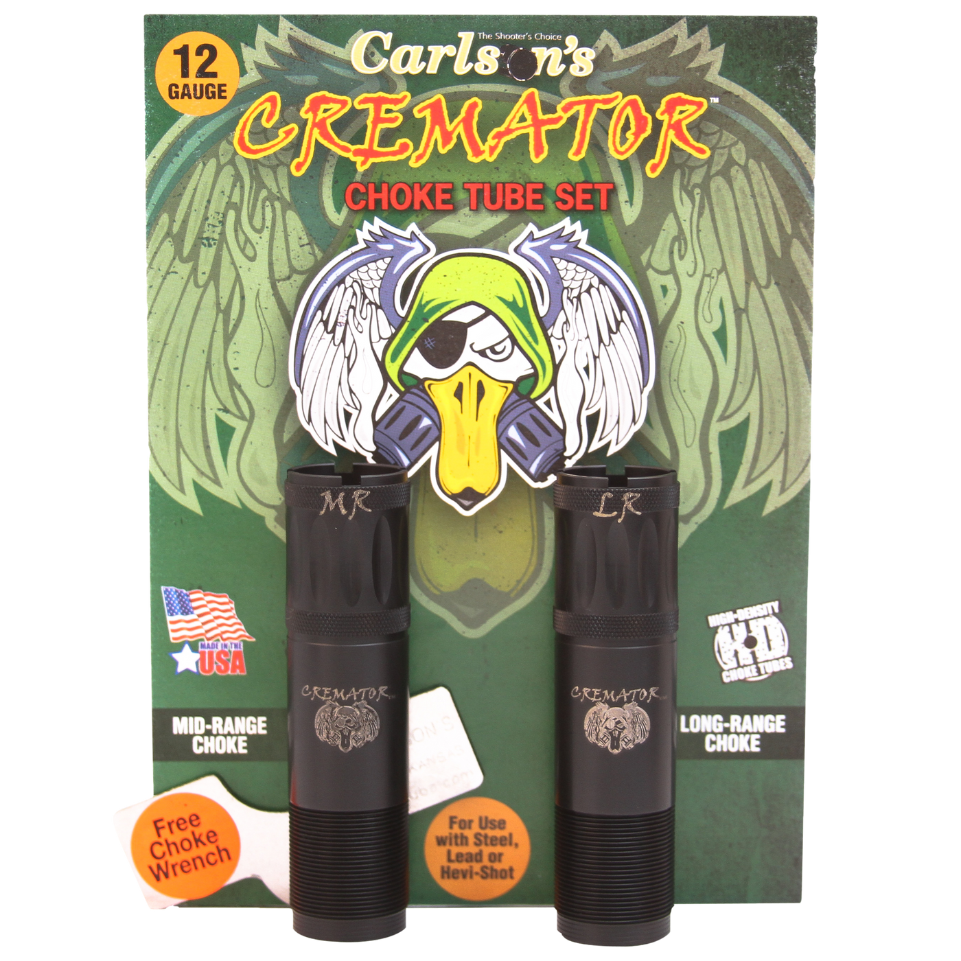 Carlsons Cremator Non Ported Choke Tube 12 Ga. Remington Mr And Lr 2 Pack