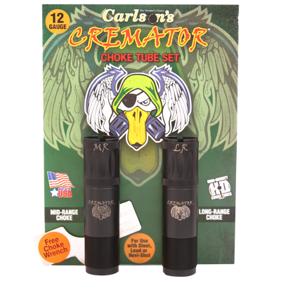 Carlsons Cremator Non Ported Choke Tube 12 Ga. Remington Mr And Lr 2 Pack