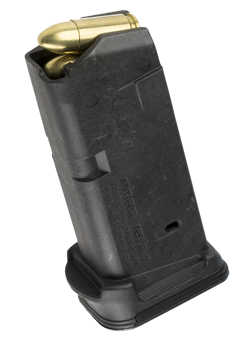 Magpul Magazine Pmag 12 Gl9 - 12rd For Glock 9mm Luger Black