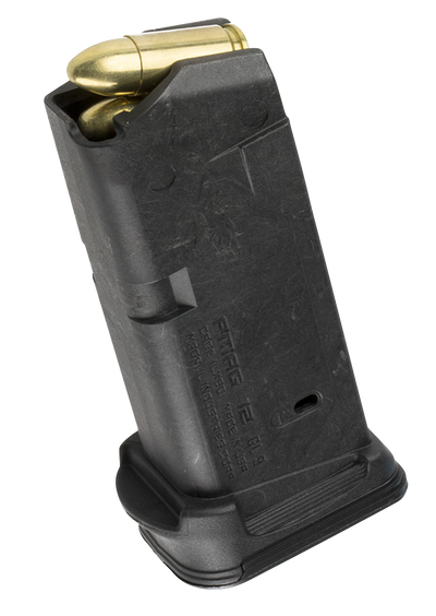 Magpul Magazine Pmag 12 Gl9 - 12rd For Glock 9mm Luger Black