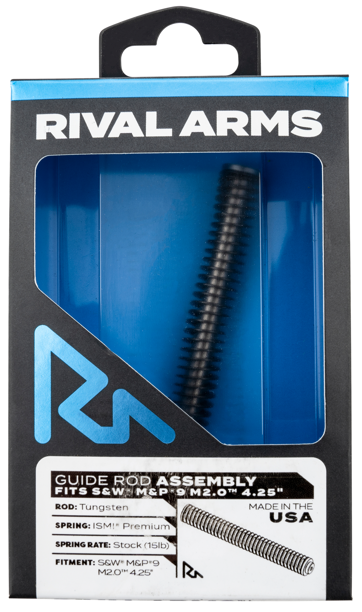 Rival Arms Guide Rod Assembly, Rival Ra-ra50m201t Guide Rod Asm M P9 4 25 Tung