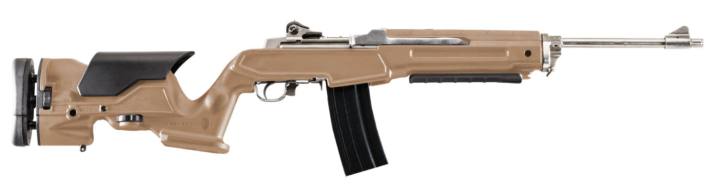 Archangel Precision Stock, Pro Aaminidt   Mini14/30 Prec Stk Tan