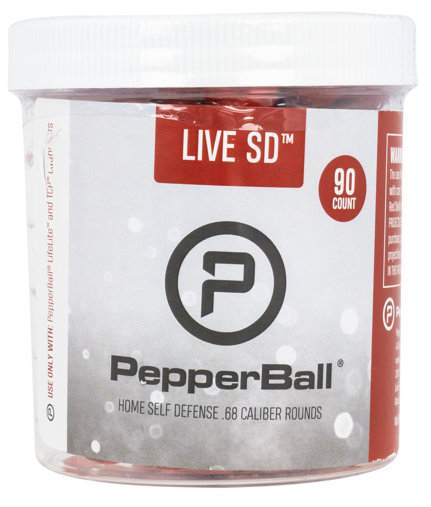 Pepperball Live Sd .68cal - Projectile 90 Pack