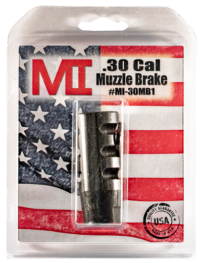 Mi 30 Caliber Muzzle Brake - 5/8x24" .30 Caliber