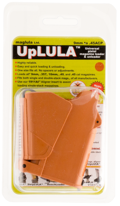 Maglula Loader Universal - Pistol Orange Brown