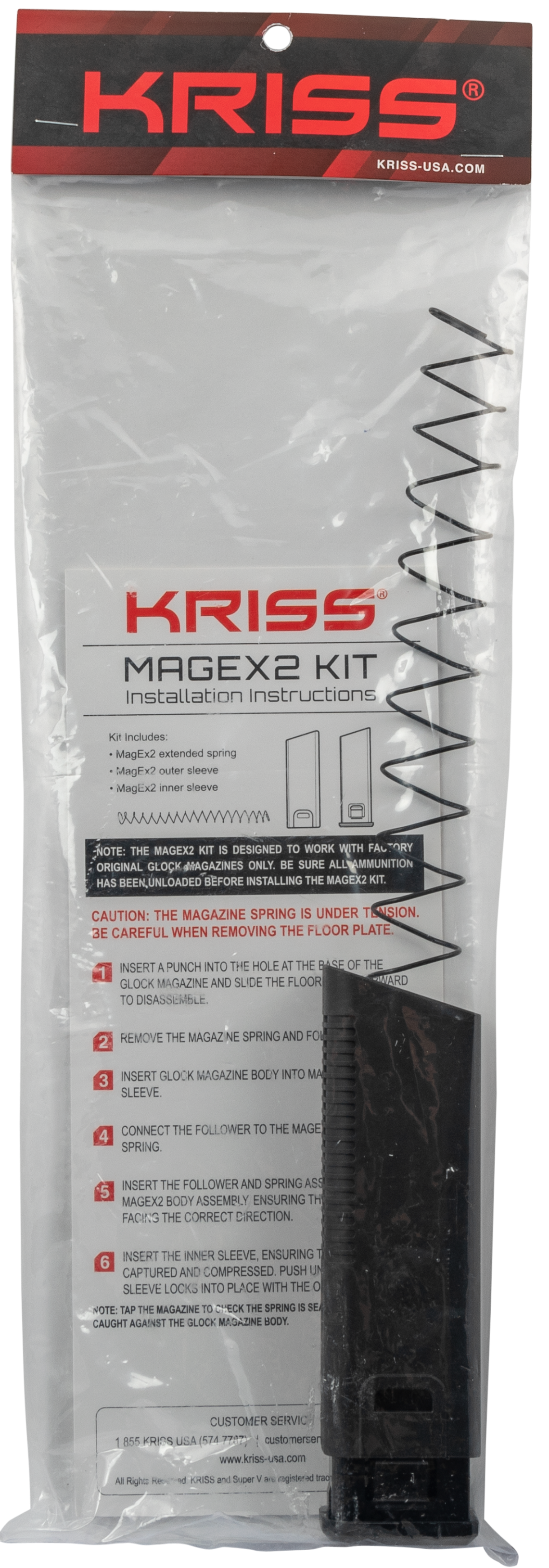 Kriss Magex Kit For Glock 21 - .45 Plus 17rd Mag Not Included