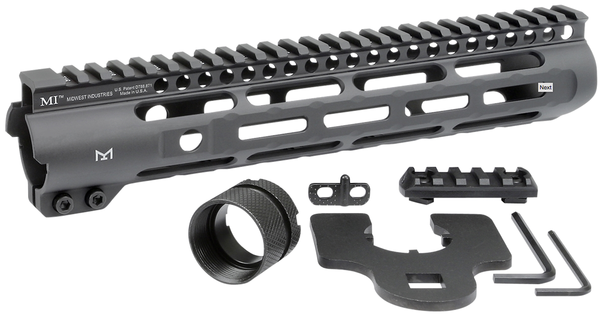 Mi Handguard Slh 10.5" - M-lok Fits Ar-15