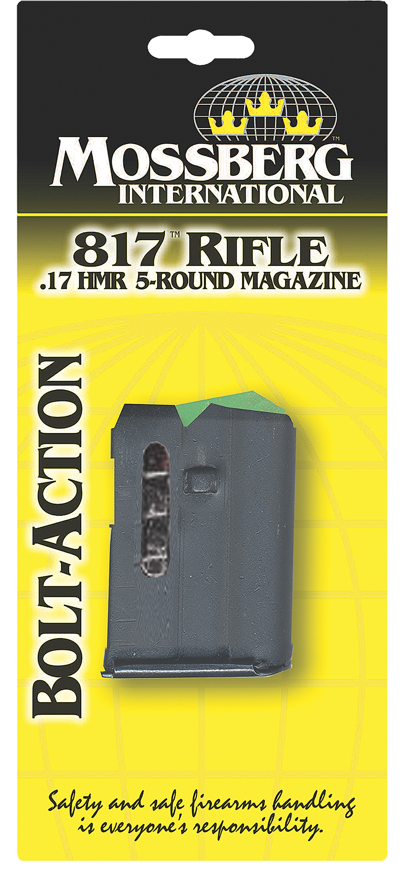 Mossberg Magazine 817 .17hmr - 5rd Blued Steel