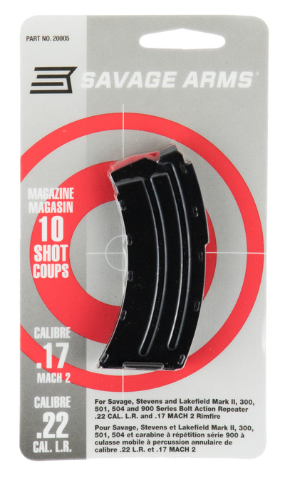 Savage Mark Ii Magazine .22 Lr/.17 Mach 2 Black 10 Rd.