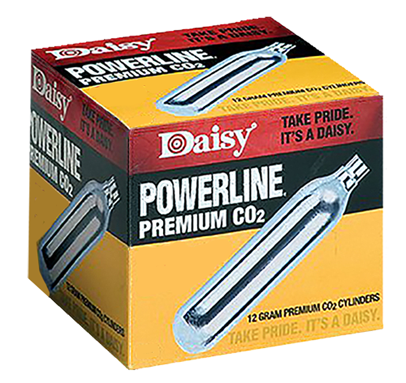 Daisy Co2 Cartridges 12-grams - 15-pack