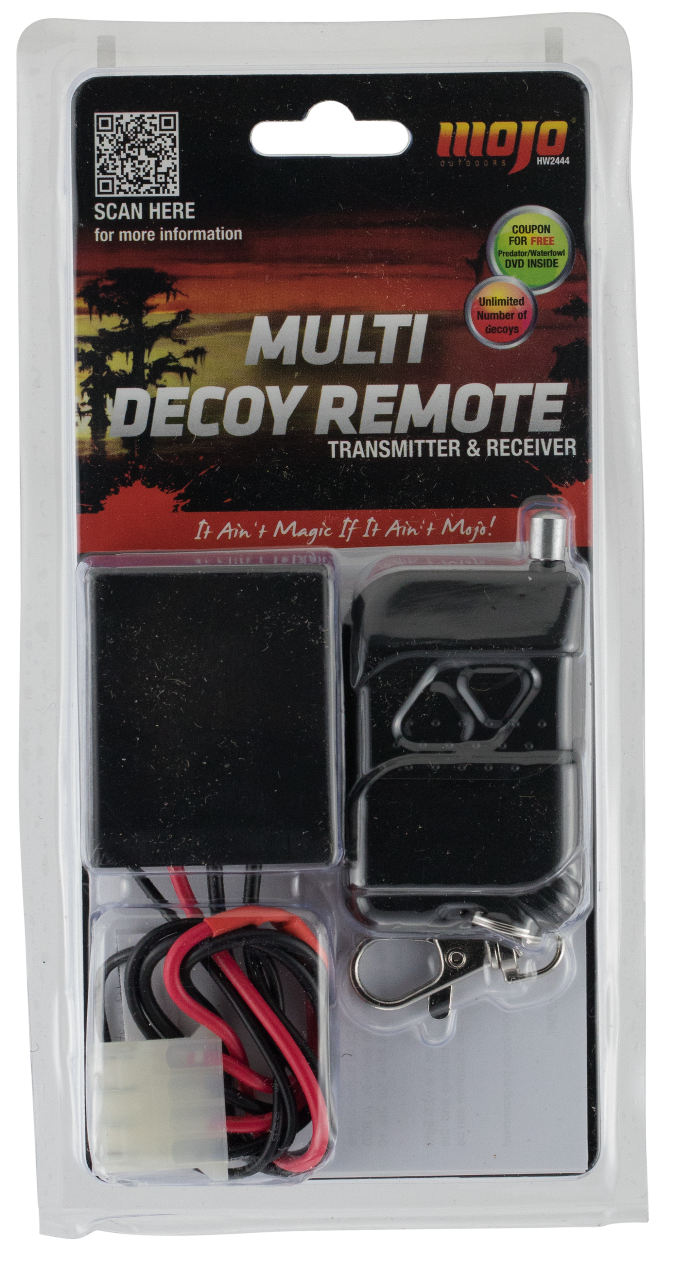 Mojo Multi Decoy, Mojo Hw2444 Multi Decoy Remote