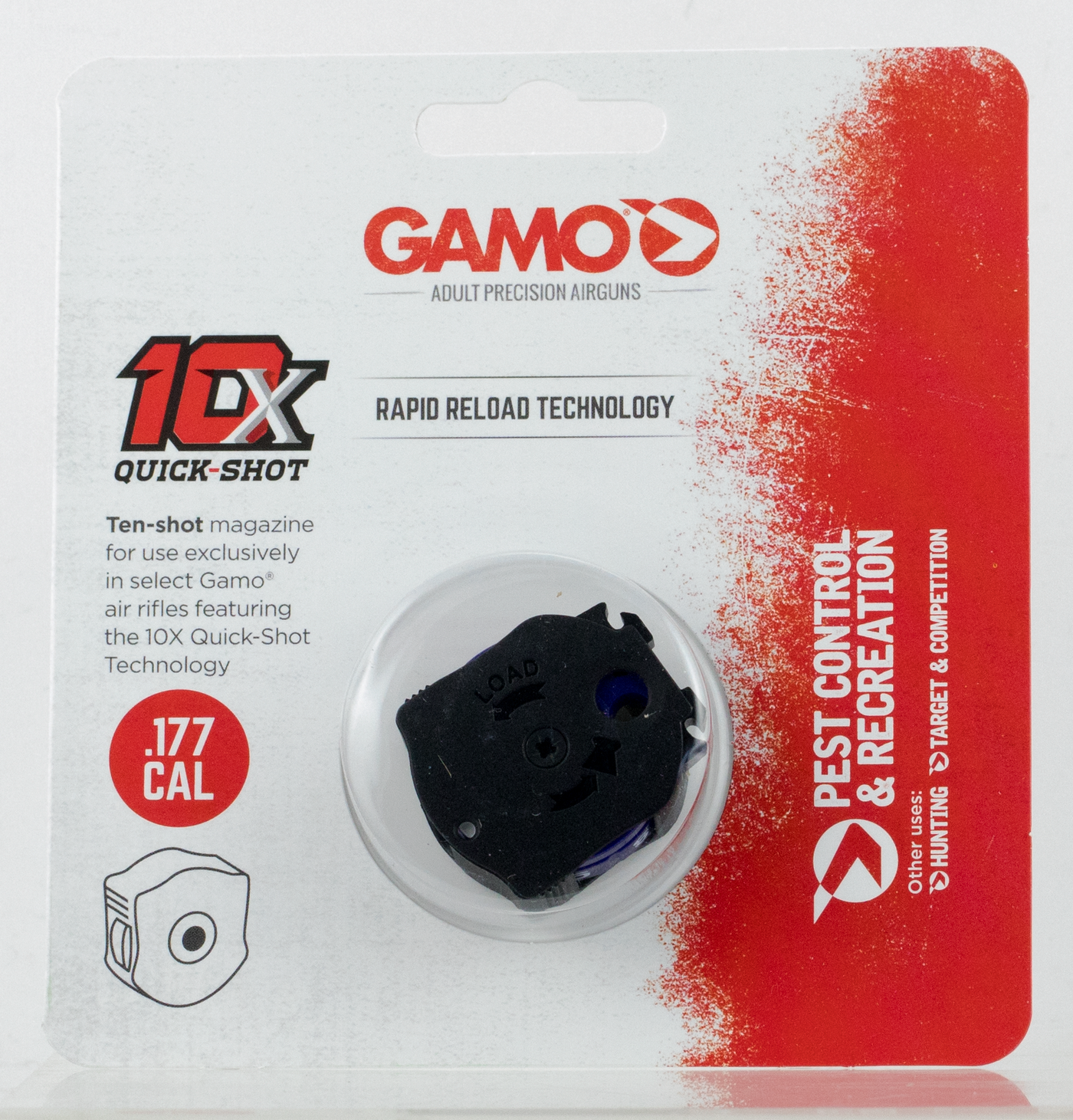 Gamo 10x Gen-1 Quick Shot - Magazine .177 Caliber