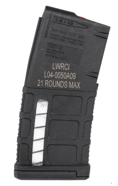 Lwrc Magazine By Magpul 6.8spc - 20rd Black Fits Lwrc Only