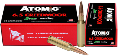 Atomic 6.5cm Match 142gr Smk - 20rd 10bx/cs