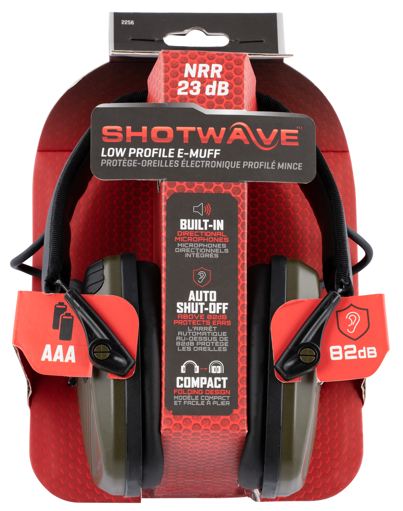 Allen Shotwave Earmuff Low Profile