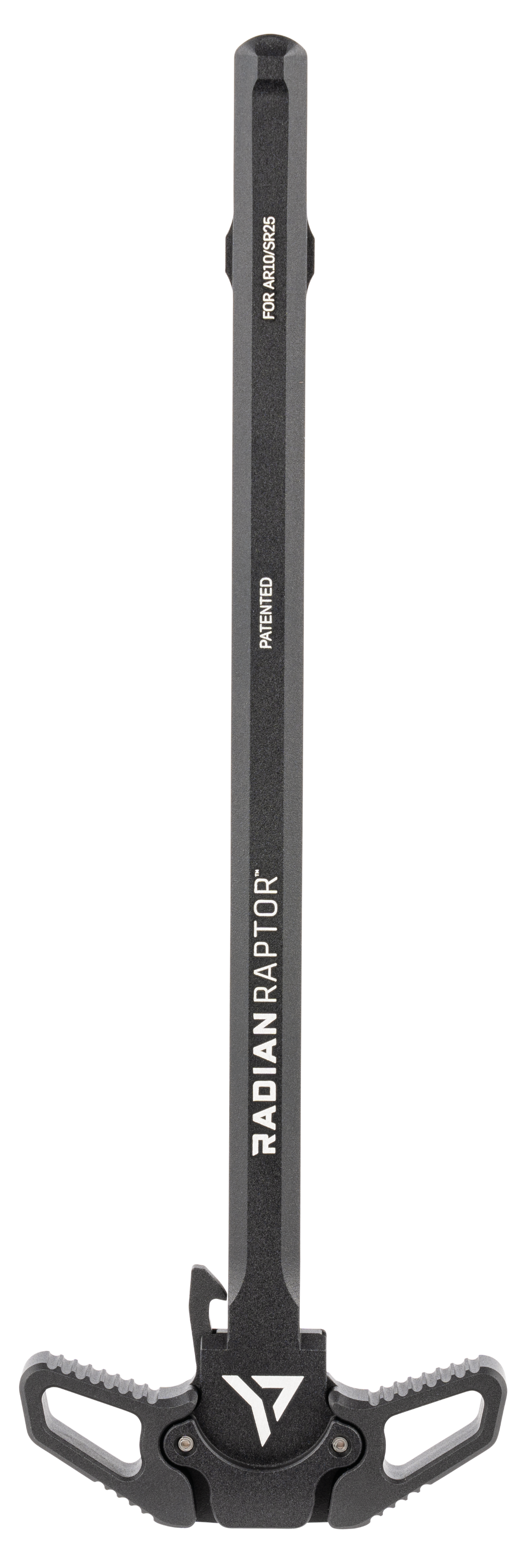 Radian Raptor Charging Handle - Black For Ar10/sr25