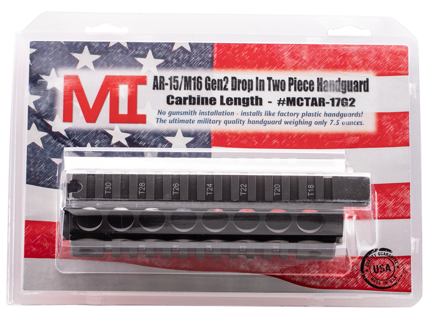 Mi G2 Quad-rail Drop In For - Carbine Length Ar-15