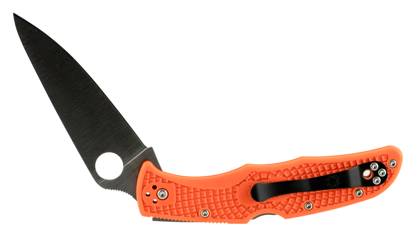 Spyderco Endura 4, Spy C10fpor    Endura 4 Lwt Orange  Pln