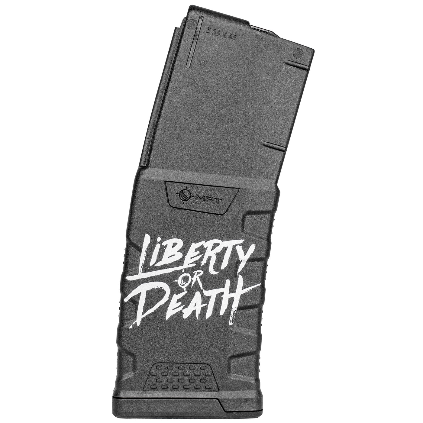 Mft Extreme Duty Polymer Mag Liberty Or Death 30 Rd. 5.56x45mm/223 Rem./300 Aac