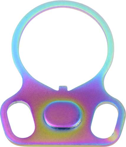 Guntec Ar15 Ambi Single Point - Sling Adapter Rainbow Pvd