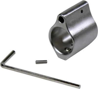 Guntec Low Profile Gas Block - .750 Dia Stainless Steel