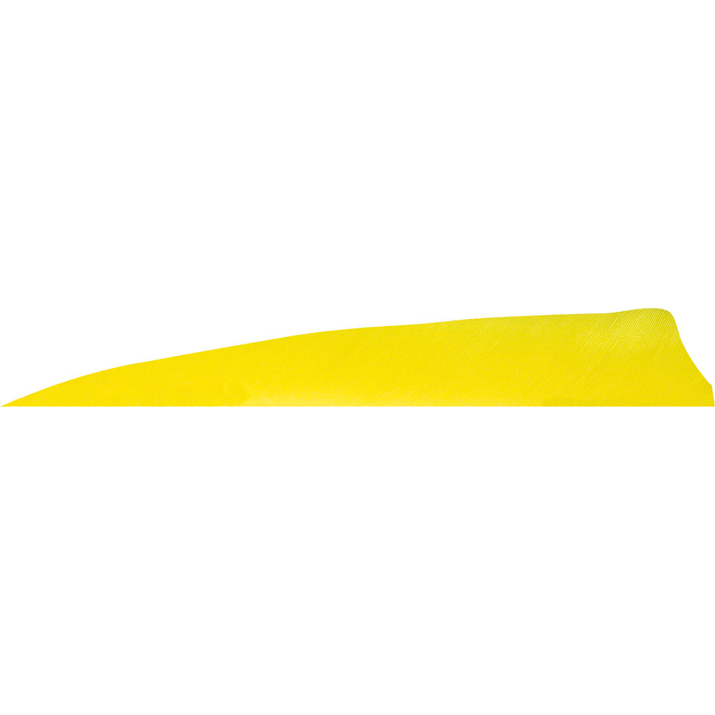 Gateway Shield Cut Feathers Flo Yellow 4 In. Rw 50 Pk.