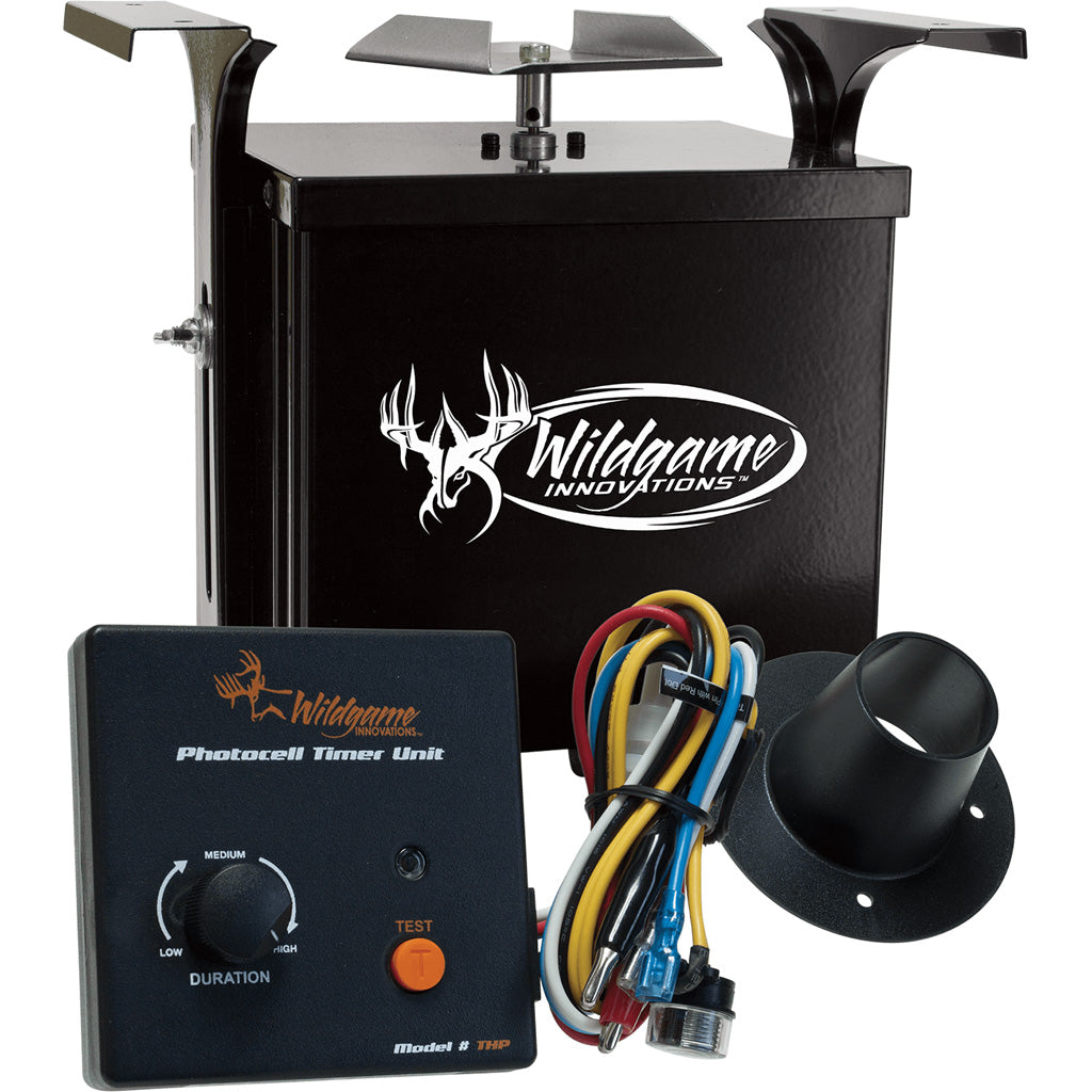 Wildgame Dusk/dawn Feeder Kit 6 Volt