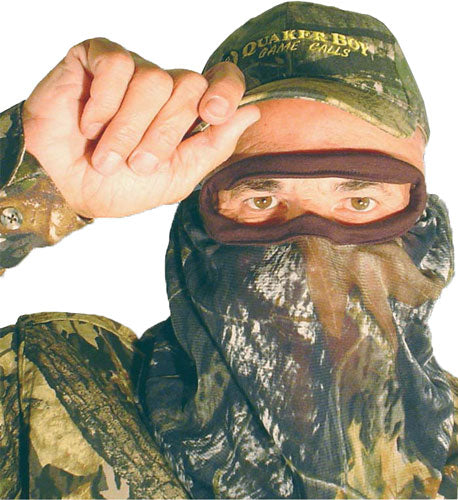 Quaker Boy Bandito Elite Facemask Mossy Oak Break-up