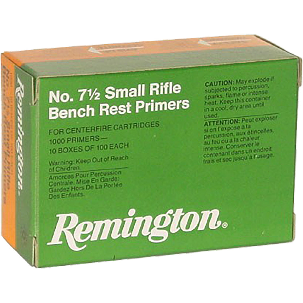 Remington Small Rifle Primers No. 7.5 1000 Pk. Haz