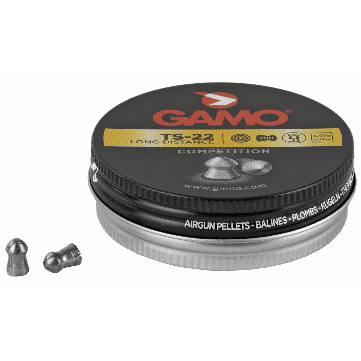 Gamo Ts 22 Pellets .22 Cal 200/pk