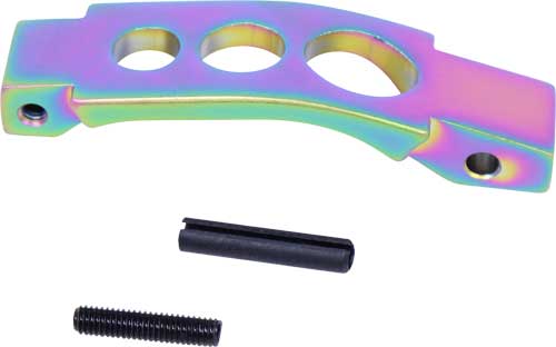 Guntec Ar15 Enhanced Trigger - Guard Rainbow Coated Pvd