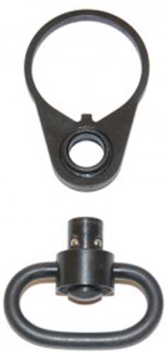 Guntec Qd Single Point Sling - Adapter W/qd Swivel Black