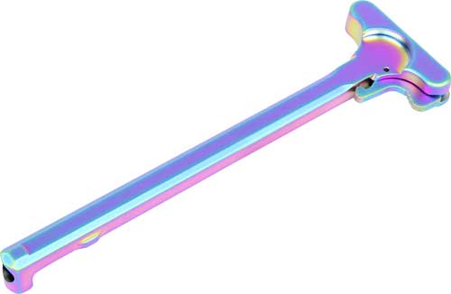 Guntec Ar15 Charging Handle - Matte Rainbow Pvd Coated