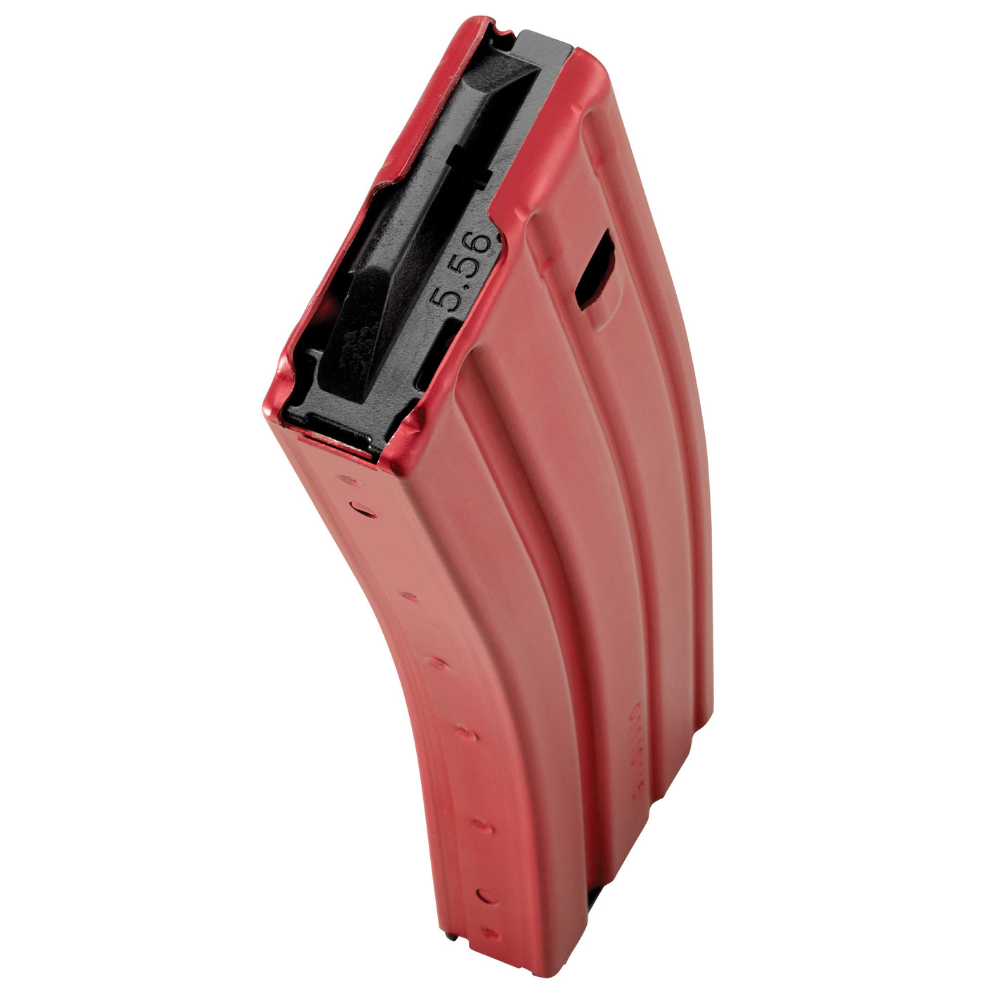 Cpd Magazine Ar15 5.56x45 30rd - Red Finish Aluminum