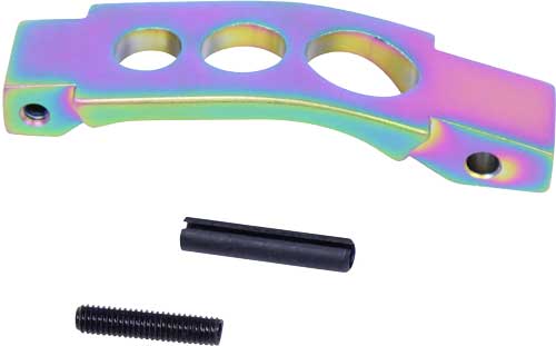 Guntec Ar15 Enhanced Trigger - Guard Rainbow Pvd Coated