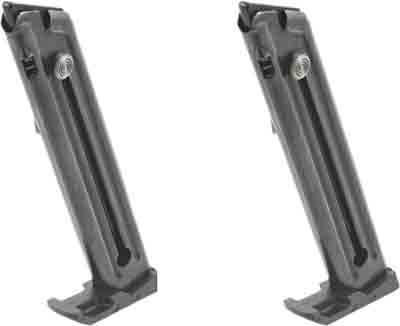 Ruger Magazine 22/45 Mark Iv - .22lr 10rd Blued 2-pack