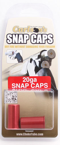 Carlsons Snap Cap 20ga - Aluminum 2pk