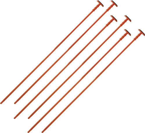 Gss Orange Rifle Rods .22 - Caliber 6-pack